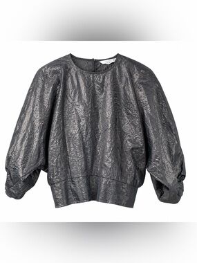 & Other Stories Balloon-Sleeve Top
